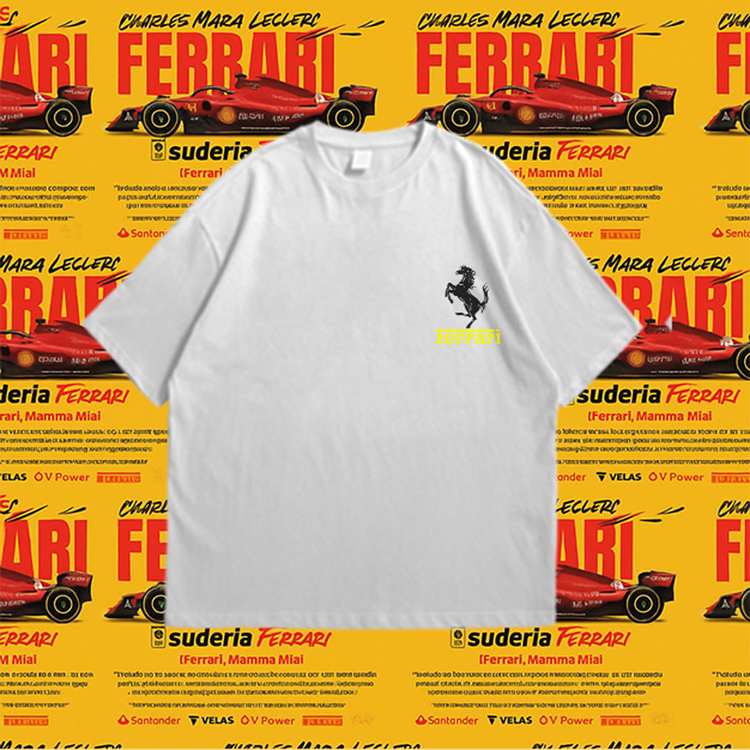 🏎️🔥 Camisa Ferrari - Leclerc Edition 🔥🏎️