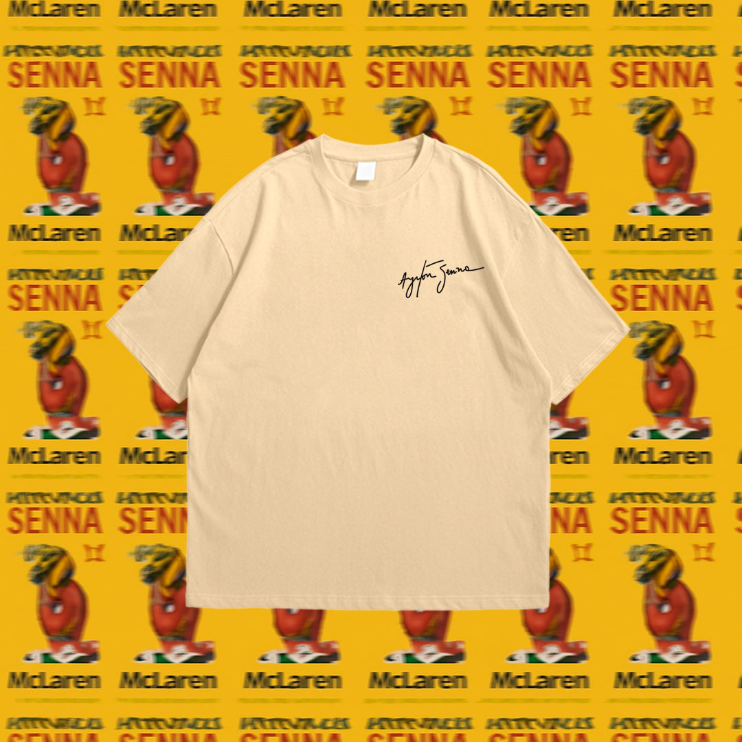 🏎️Camisa Senna: 🏁 Espíritu de Campeón 🏎️🔥