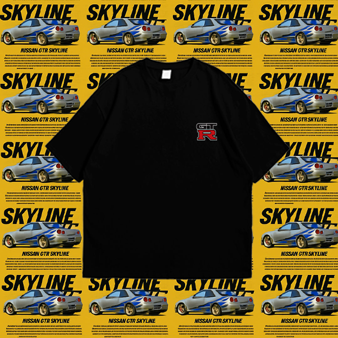 CAMISETA OVERZISE NISSAN SKYLINE