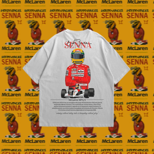 🏎️Camisa Senna: 🏁 Espíritu de Campeón 🏎️🔥