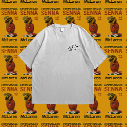 🏎️Camisa Senna: 🏁 Espíritu de Campeón 🏎️🔥