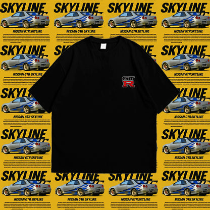 CAMISETA OVERZISE NISSAN SKYLINE