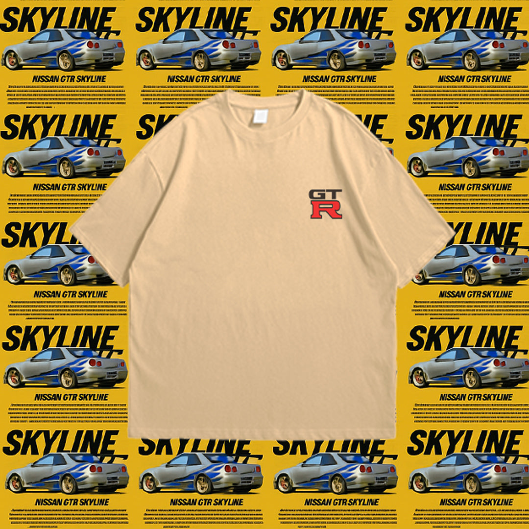 CAMISETA OVERZISE NISSAN SKYLINE