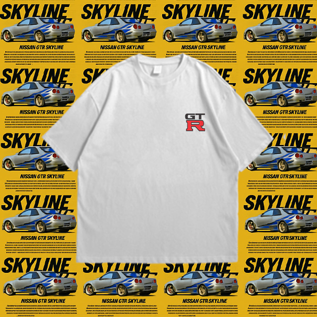 CAMISETA OVERZISE NISSAN SKYLINE
