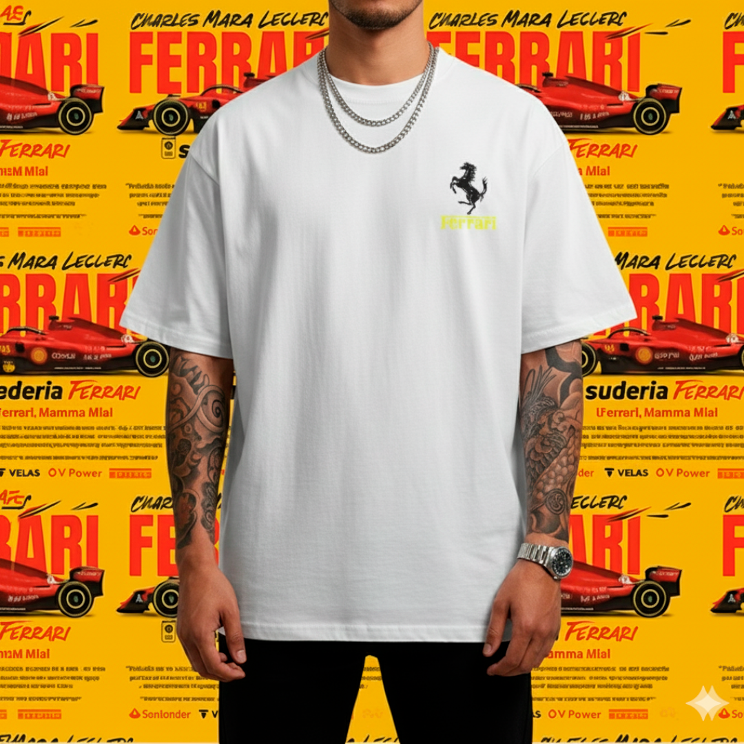 🏎️🔥 Camisa Ferrari - Leclerc Edition 🔥🏎️